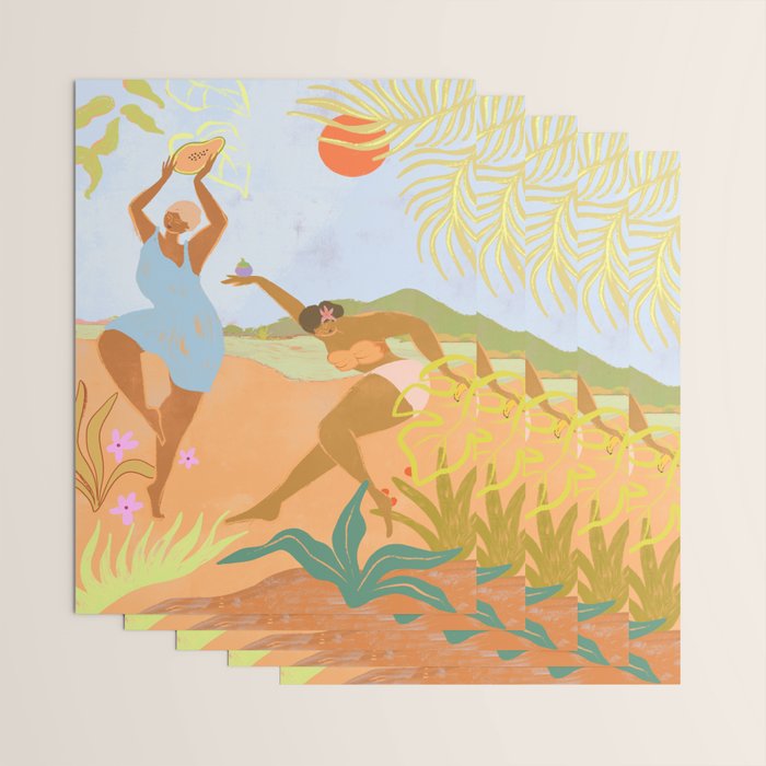 Island Fever Wrapping Paper Gallery Image 3