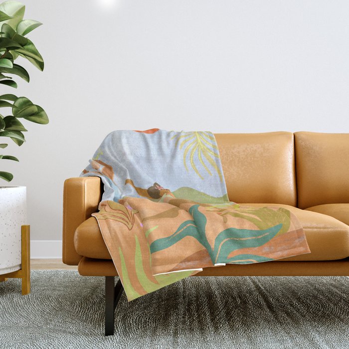 Island Fever Throw Blanket Gallery Image 1