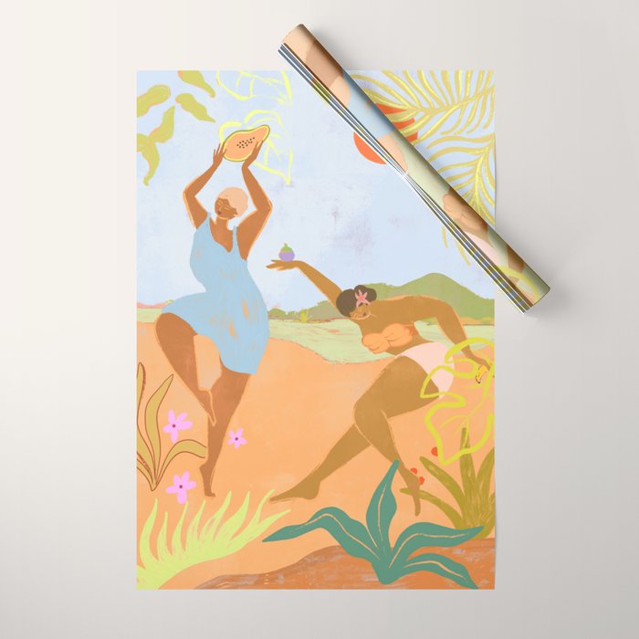 Island Fever Wrapping Paper Gallery Image 1