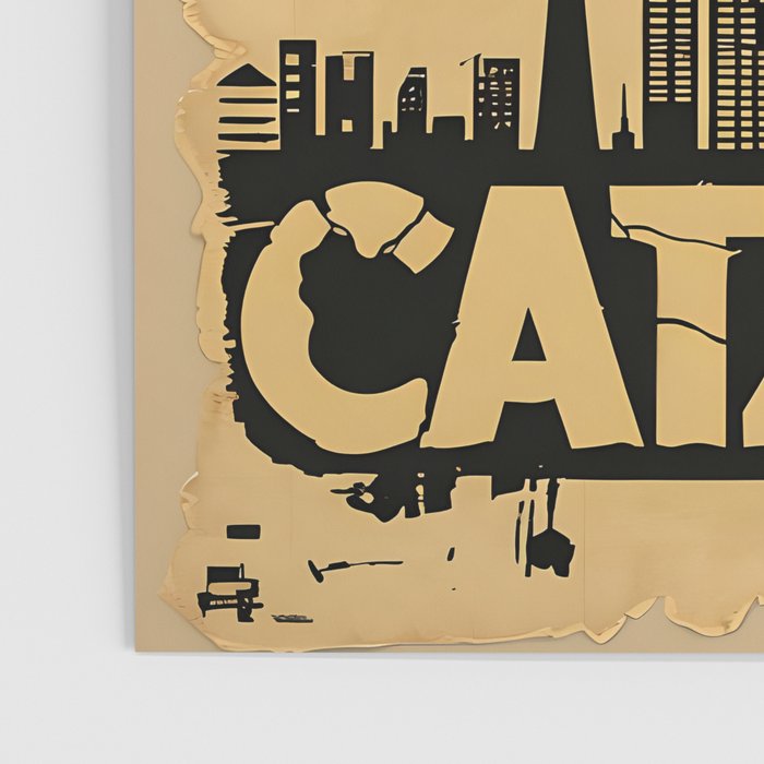 Catzilla vintage poster Poster Gallery Image 3