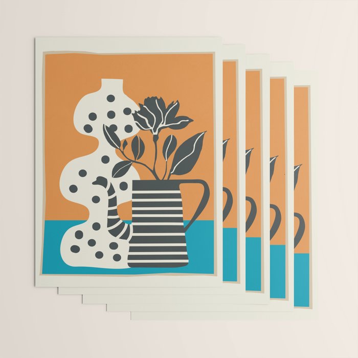 Teapot Garden 6 Wrapping Paper Gallery Image 3