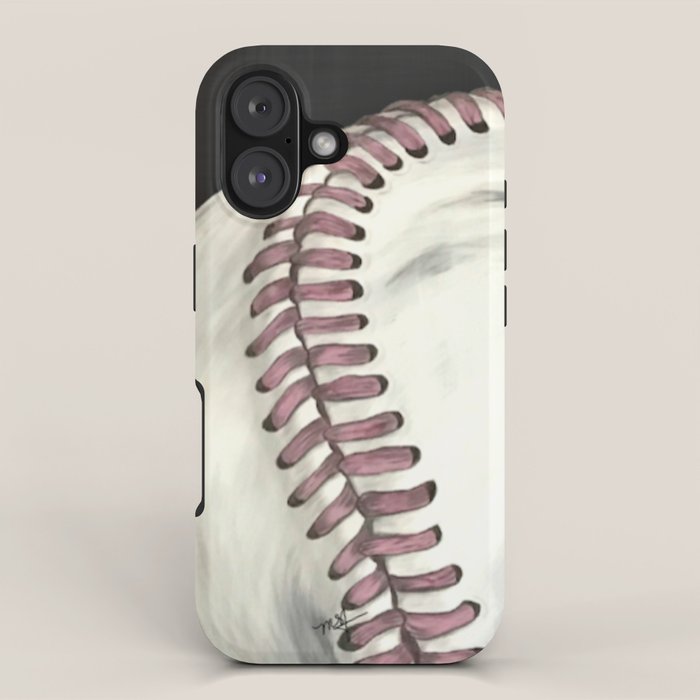 Vintage Baseball Art iPhone Case Gallery Image 1