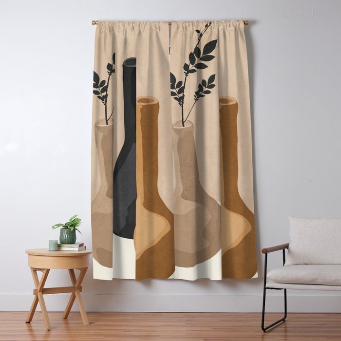 Vase Decoration VIII Window Curtain Gallery Image 5