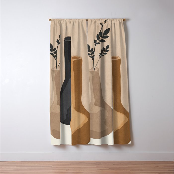 Vase Decoration VIII Window Curtain Gallery Image 3