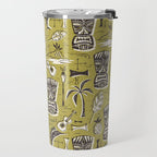 Tropical Tiki Green Travel Mug Gallery Image 2