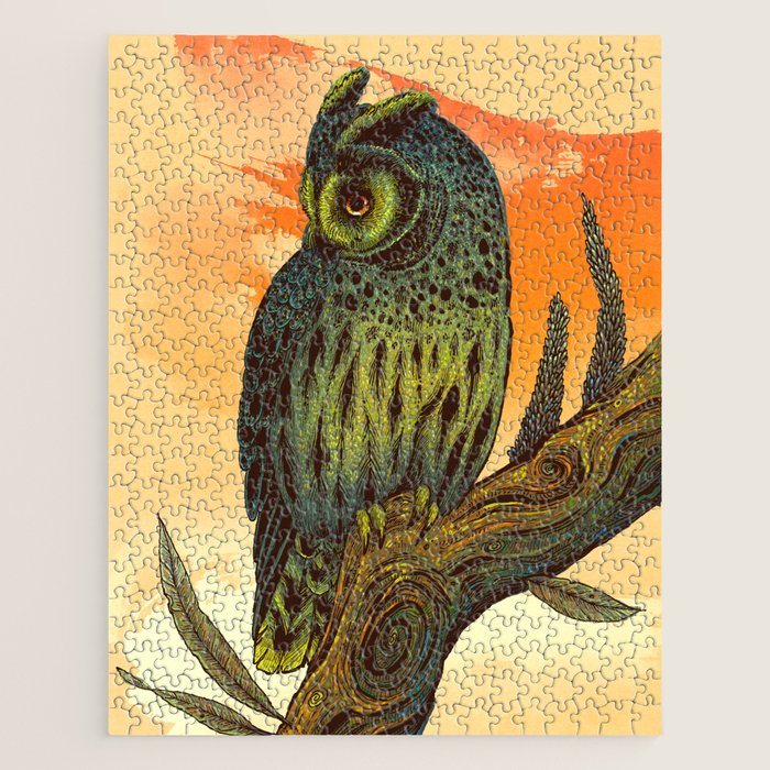 Dusk Owl Jigsaw Puzzle Gallery Image 1