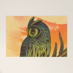 Dusk Owl Welcome Mat Gallery Image 1