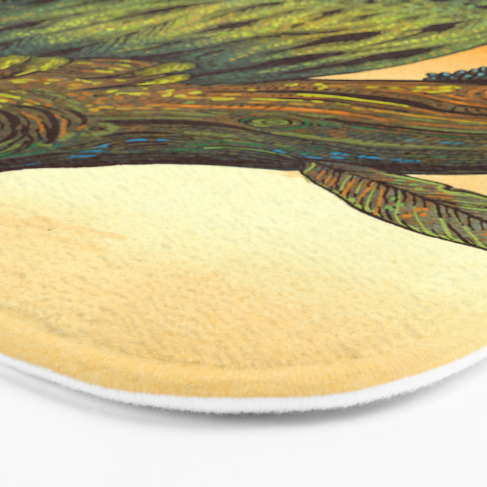 Dusk Owl Bath Mat Gallery Image 3