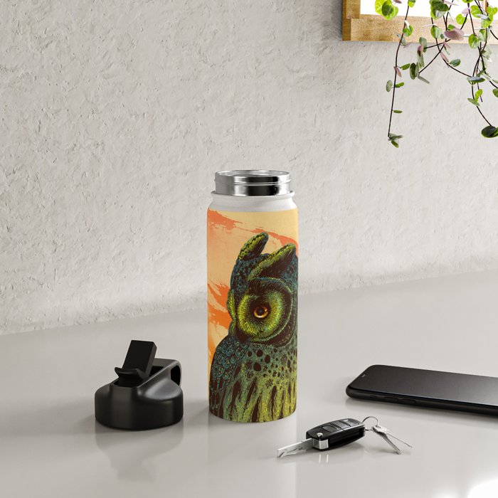 Dusk Owl Water Bottle Gallery Image 4