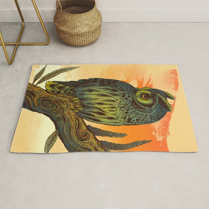 Dusk Owl Rug Gallery Image 1