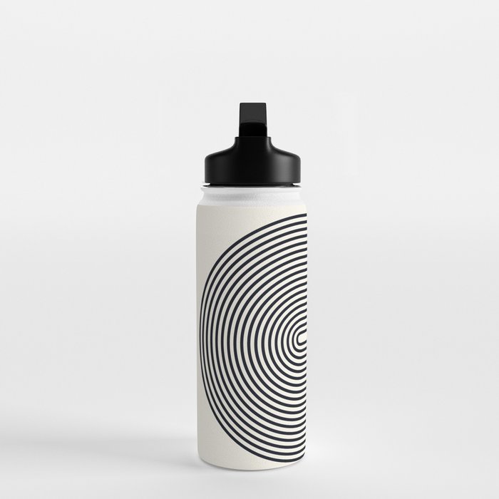Abstraction_SUN_LINE_POP_ART_Minimalism_S001S Water Bottle Gallery Image 3