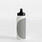 Abstraction_SUN_LINE_POP_ART_Minimalism_S001S Water Bottle Gallery Image 3