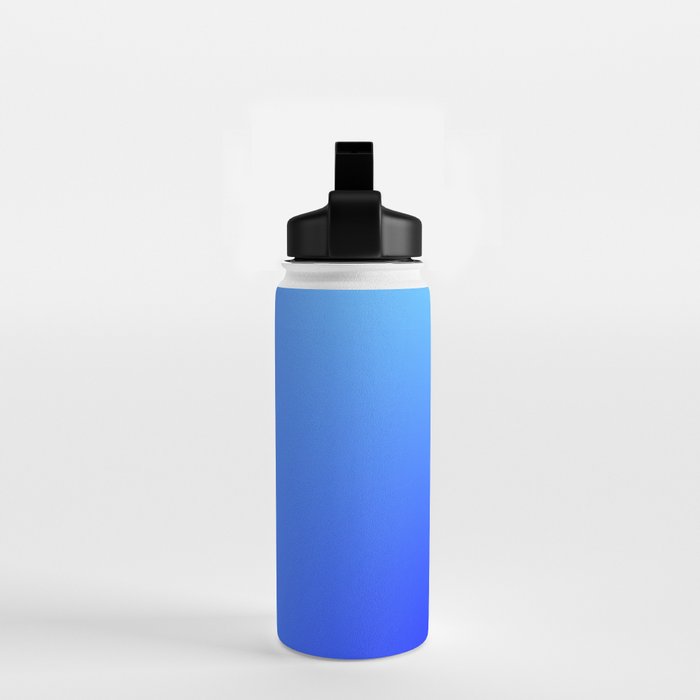 16 Blue Gradient 220506 Aura Ombre Valourine Digital Minimalist Art Water Bottle Gallery Image 2