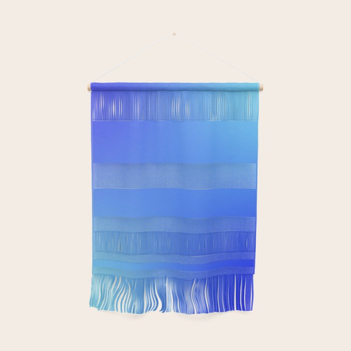 16 Blue Gradient 220506 Aura Ombre Valourine Digital Minimalist Art Wall Hanging Gallery Image 1