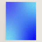 16 Blue Gradient 220506 Aura Ombre Valourine Digital Minimalist Art Jigsaw Puzzle Gallery Image 1