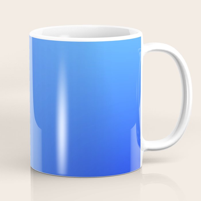 16 Blue Gradient 220506 Aura Ombre Valourine Digital Minimalist Art Coffee Mug Gallery Image 1