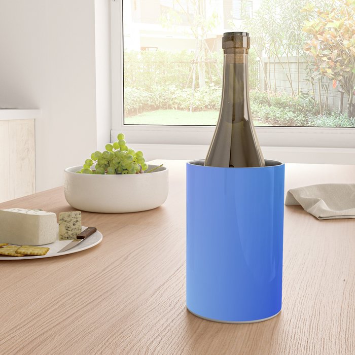 16 Blue Gradient 220506 Aura Ombre Valourine Digital Minimalist Art Wine Chiller Gallery Image 4