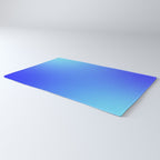 16 Blue Gradient 220506 Aura Ombre Valourine Digital Minimalist Art Rug Gallery Image 3
