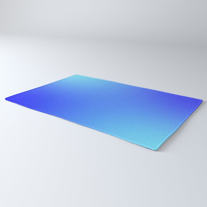 16 Blue Gradient 220506 Aura Ombre Valourine Digital Minimalist Art Rug Gallery Image 3