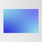 16 Blue Gradient 220506 Aura Ombre Valourine Digital Minimalist Art Rug Gallery Image 2