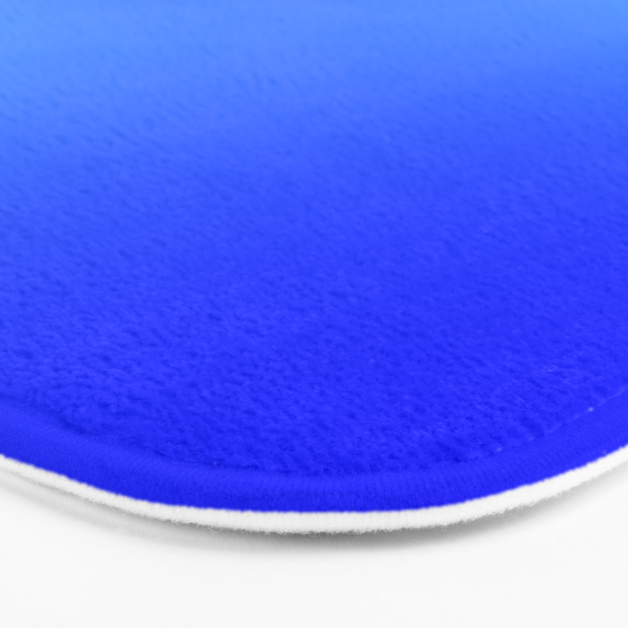 16 Blue Gradient 220506 Aura Ombre Valourine Digital Minimalist Art Bath Mat Gallery Image 3