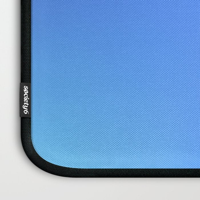 16 Blue Gradient 220506 Aura Ombre Valourine Digital Minimalist Art Laptop Sleeve Gallery Image 3