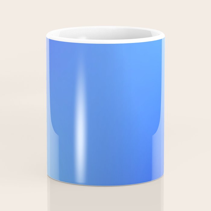 16 Blue Gradient 220506 Aura Ombre Valourine Digital Minimalist Art Coffee Mug Gallery Image 4