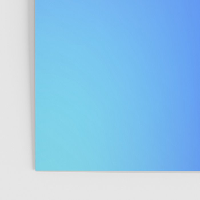 16 Blue Gradient 220506 Aura Ombre Valourine Digital Minimalist Art Poster Gallery Image 3