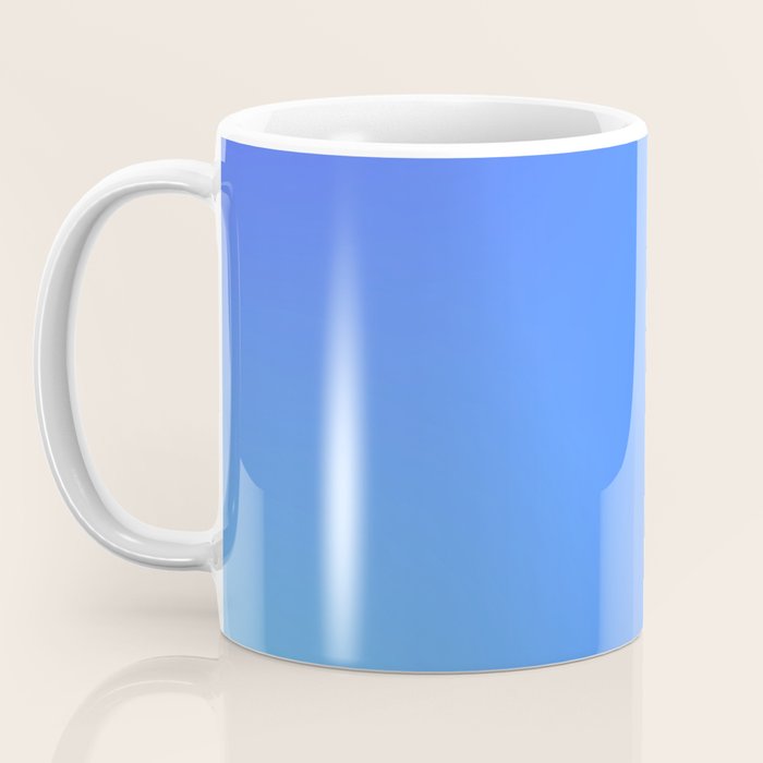 16 Blue Gradient 220506 Aura Ombre Valourine Digital Minimalist Art Coffee Mug Gallery Image 3