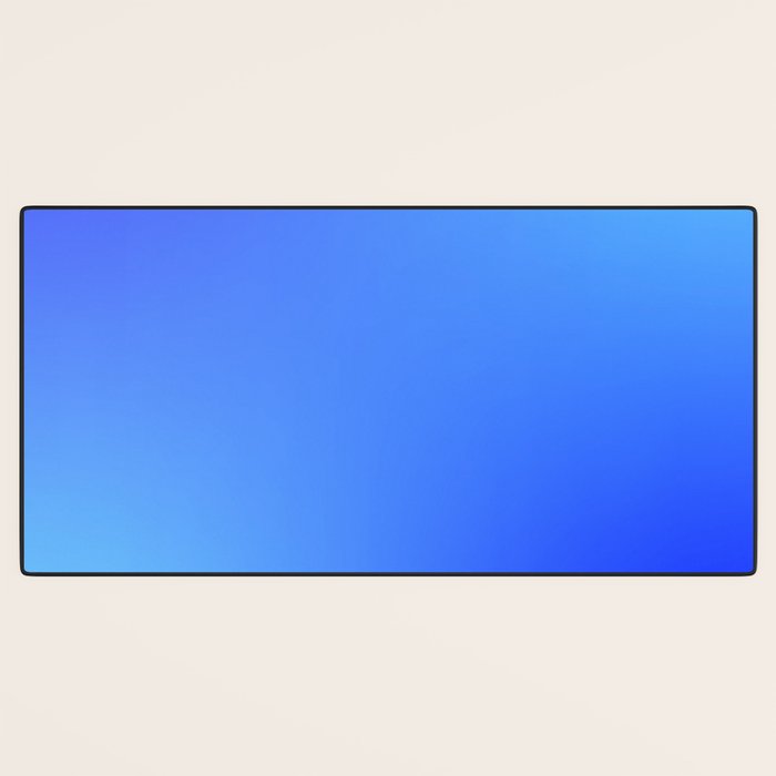 16 Blue Gradient 220506 Aura Ombre Valourine Digital Minimalist Art Desk Mat Gallery Image 3