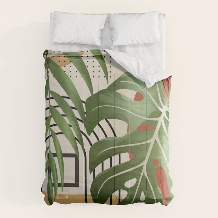 Nature Geometry XVII Comforter Gallery Image 6