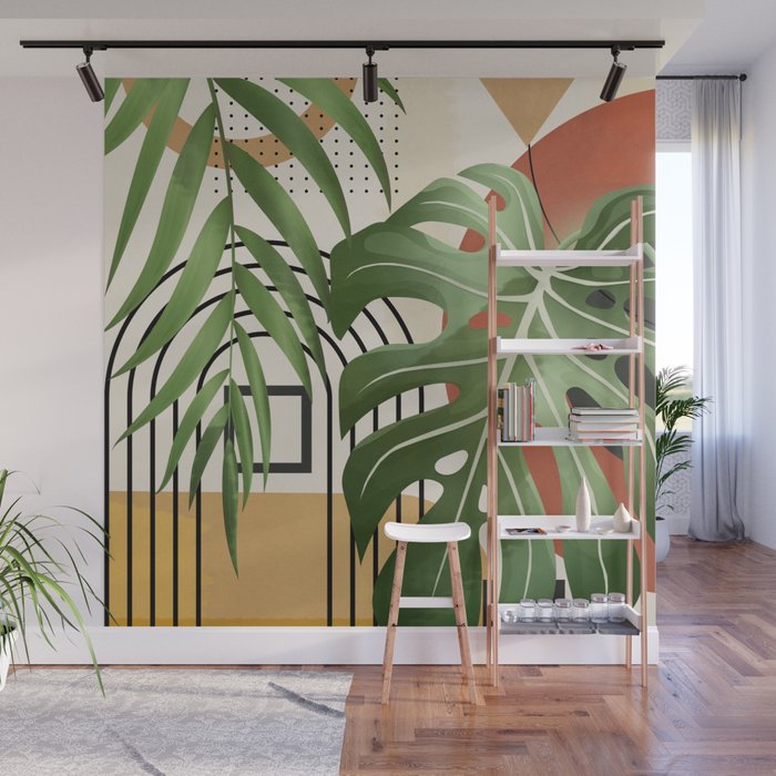 Nature Geometry XVII Wall Mural Gallery Image 1