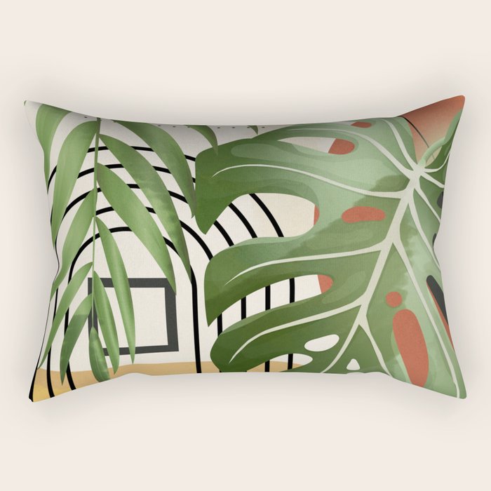 Nature Geometry XVII Rectangular Pillow Gallery Image 2