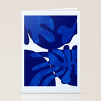 geometric blue matisse shapes Stationery Card Gallery Image 2