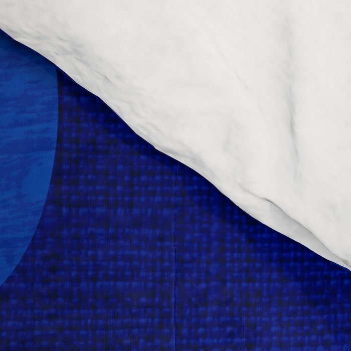 geometric blue matisse shapes Comforter Gallery Image 4