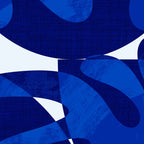 geometric blue matisse shapes Coffee Mug Gallery Image 2