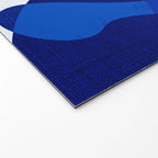 geometric blue matisse shapes Welcome Mat Gallery Image 2