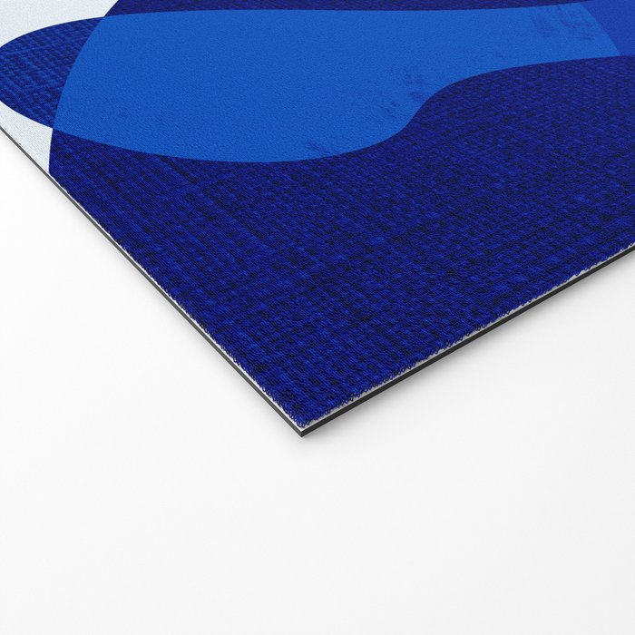 geometric blue matisse shapes Welcome Mat Gallery Image 2