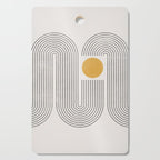 Mid-Century Modern No.22 - Woodblock Print Cutting Board Gallery Image 1