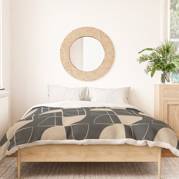 Lines in Motion 10 Duvet Cover Gallery Image 3