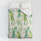Geckos - Green Palette Duvet Cover Gallery Image 6