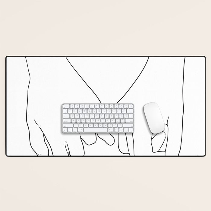 Pinky Promise IV Desk Mat Gallery Image 1
