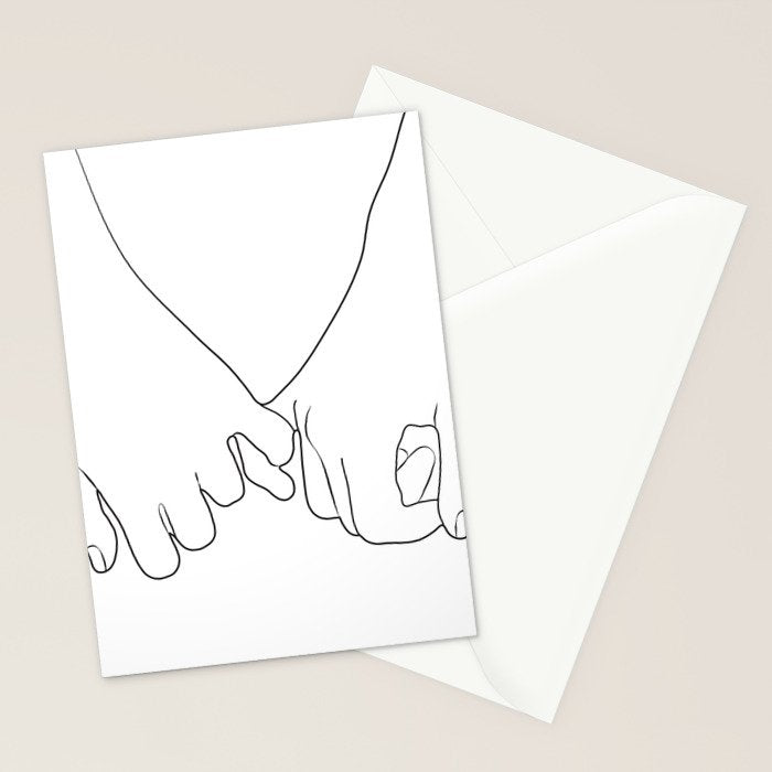 Pinky Promise IV Stationery Card Gallery Image 2