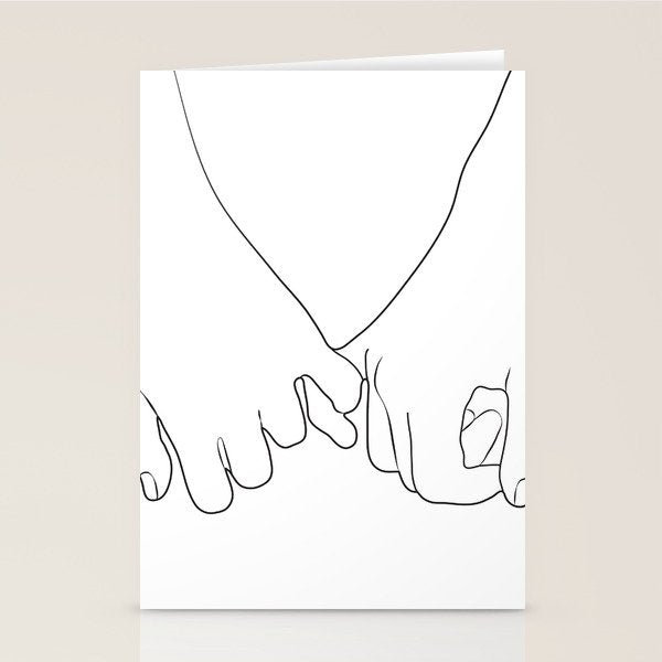 Pinky Promise IV Stationery Card Gallery Image 2