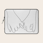 Pinky Promise IV Laptop Sleeve Gallery Image 1