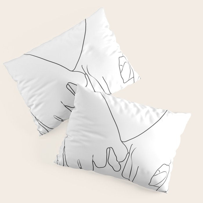 Pinky Promise IV Pillow Sham Gallery Image 3