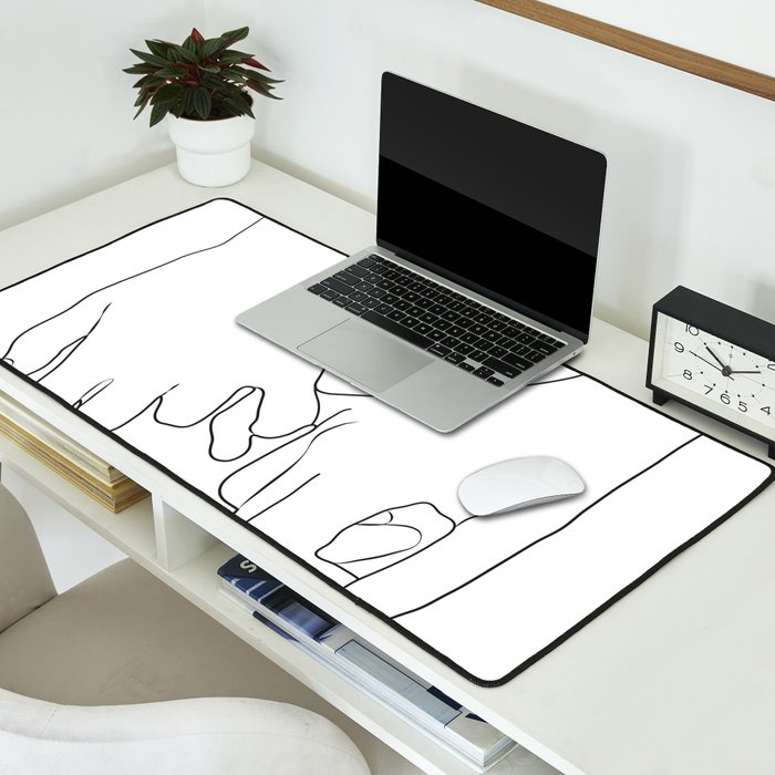 Pinky Promise IV Desk Mat Gallery Image 2