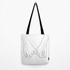 Pinky Promise IV Tote Bag Gallery Image 2