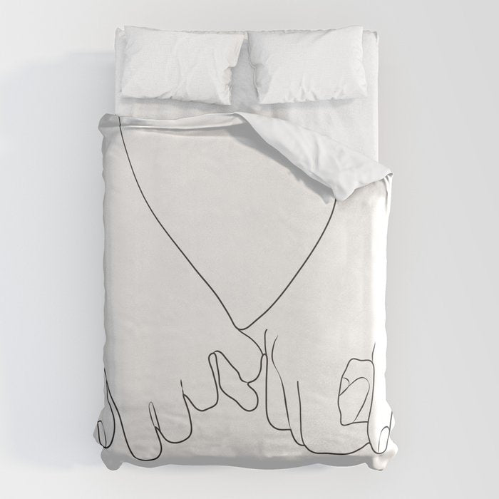Pinky Promise IV Duvet Cover Gallery Image 6