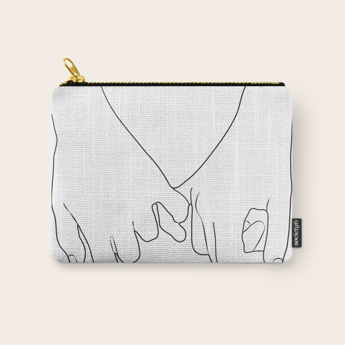 Pinky Promise IV Carry All Pouch Gallery Image 1